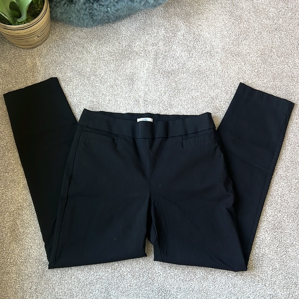 CROFT & BARROW Size 12 w/ 30” inseam Stretch straight leg pant